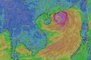 Cách theo dõi đường đi của bão số 1 Talim