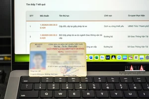 xin cấp lại gplx online