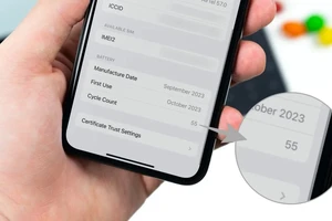 Cách kiểm tra chu kỳ sạc pin trên Samsung Galaxy S25 và iPhone 