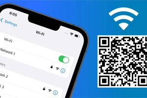 Cách chia sẻ mật khẩu WiFi bằng mã QR trên iPhone mới nhất