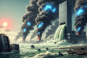 Bất ngờ với khối lượng nước và khí thải nhà kính được tạo ra khi hỏi AI một lần