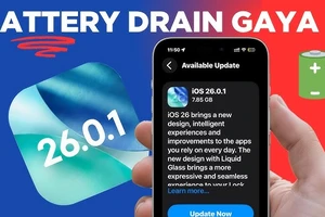 Video kiểm tra hiệu suất và thời lượng pin sau khi cập nhật iOS 26.0.1