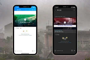 Cách sử dụng Zalo để báo cáo an toàn hoặc gọi cứu trợ trước tình hình mưa lớn và lũ lụt