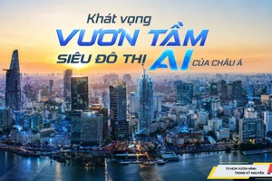 Khát vọng vươn tầm siêu đô thị AI của châu Á