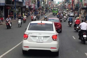 Ô tô được đi 2 chiều đường Phan Đình Phùng