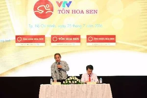 Ra mắt giải đua xe đạp quốc tế VTV Cúp Tôn Hoa Sen 2016