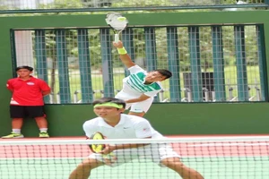 Đôi Hoàng Nam - Hoàng Thiên đi vào tiếp vòng 2