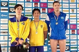 Hoàng Quý Phước đoạt HCB giải VĐQG Hungary