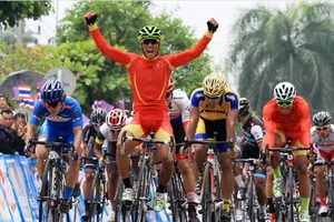 Tay đua Nguyễn Thành Tâm giành chiến thắng tại Thái Lan