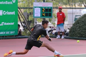 Lý Hoàng Nam đánh bại đối thủ hạng 350 thế giới