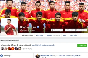 Tuyển thủ U-23 VN được Facebook định danh tài khoản