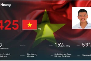 Lý Hoàng Nam lập kỷ lục mới cho quần vợt Việt Nam