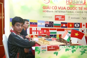Đại kiện tướng trẻ thứ 2 thế giới dẫn đầu giải cờ vua HDBank