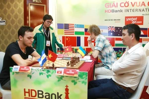 Cao Sang thành công nhất sau ván 7 giải cờ vua HDBank
