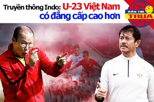 Truyền thông Indonesia: U-23 Việt Nam có đẳng cấp cao hơn