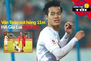 Văn Toàn hỏng 11m HA Gia Lai tiếp tục thua, Man City mua Rodri