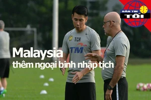 Malaysia thêm ngoại binh nhập tịch, Hà Lan hoãn VĐQG 