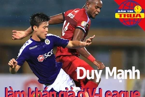 Duy Mạnh làm khán giả V-League, Champions League đổi thể thức