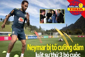 Vụ Neymar bị tố cưỡng dâm; luật sư nguyên đơn thứ ba bỏ cuộc