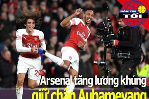 Arsenal tăng lương khủng giữ chân Aubameyang, MU đón tân binh