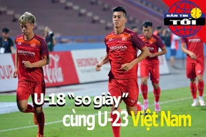 U-23 Việt Nam 'so giày' với U-18; Anh Khôi vô địch U-20 châu Á