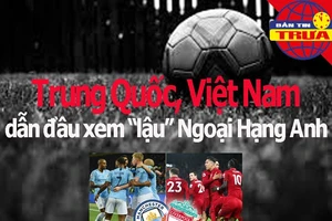 Trung Quốc, Việt Nam dẫn đầu về xem 'lậu' Ngoại hạng Anh