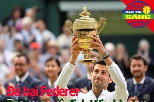 Cứu thua 2 điểm championship, Djokovic vô địch Wimbledon