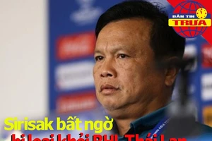 Thái Lan sa thải Sirisak, gọi HLV đội tuyển U-19 lên thay thế