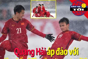 Quang Hải áp đảo với cầu vồng trong tuyết; Tiến Dũng về TP.HCM