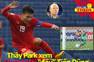 Thầy Park xem Quang Hải đấu Bùi Tiến Dũng, Federer bị phạt