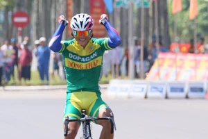 Clip Tuấn Kiệt tung nước rút đoạt chiến thắng tại Tam Kỳ