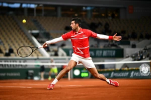 Djokovic hổ thẹn vì tiếp tục đánh bóng trúng trọng tài