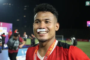 Tuyển thủ U-22 Indonesia đổ máu giành HCV: “Môi tôi đã được dát vàng SEA Games”