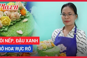 Video: Xôi nếp, đậu xanh ‘nở hoa’ rực rỡ