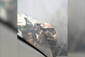 Tai nạn liên hoàn trên cao tốc Long Thành - Dầu Giây