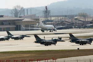 100 máy bay Mỹ-Hàn tập trận trước hội đàm với Triều Tiên