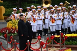 Lễ đón Chủ tịch Kim Jong-un thăm chính thức Việt Nam