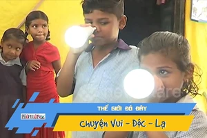 Ngôi làng với 12 người có khả năng thắp sáng bóng đèn