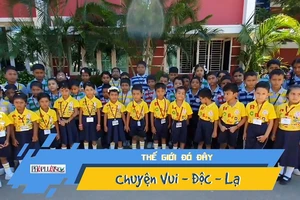 Lạ lùng trường học với 52 cặp sinh đôi