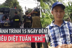 Xem lại hành trình 15 ngày đêm truy bắt, tiêu diệt Tuấn 'khỉ' 