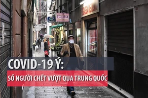 COVID-19 Ý: 3.405 người chết, vượt cả Trung Quốc