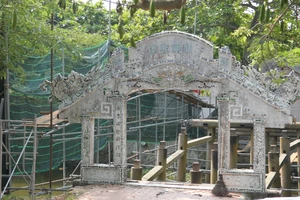 Huế: Cầu ngói Thanh Toàn được hạ giải để trùng tu