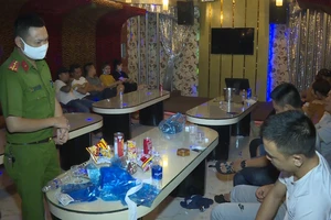 Phát hiện 34 người dương tính với ma túy trong quán karaoke