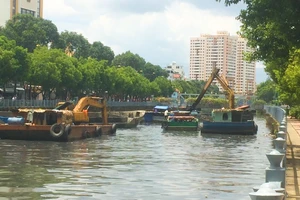 Tiến hành nạo vét kênh Nhiêu Lộc - Thị Nghè giai đoạn 1