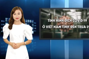 Tình hình dịch COVID-19 ở Việt Nam tính đến trưa 31-8