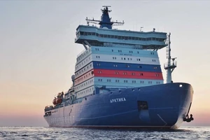 Tàu phá băng hạt nhân của Nga sắp đi vào hoạt động