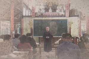 Thầy đồ Kiên và 16 năm truyền lửa đam mê chữ Hán nôm 