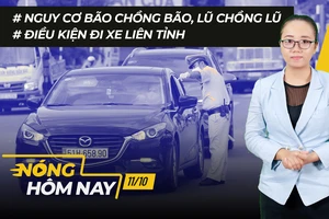 Nóng hôm nay: Điều kiện đi xe liên tỉnh; Nguy cơ bão chồng bão, lũ chồng lũ