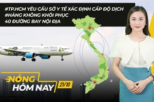 Nóng hôm nay: Từ hôm nay, hàng không khôi phục 40 đường bay nội địa
