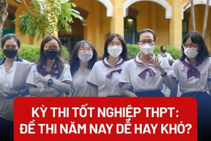 Đề thi tốt nghiệp THPT năm nay dễ hay khó?